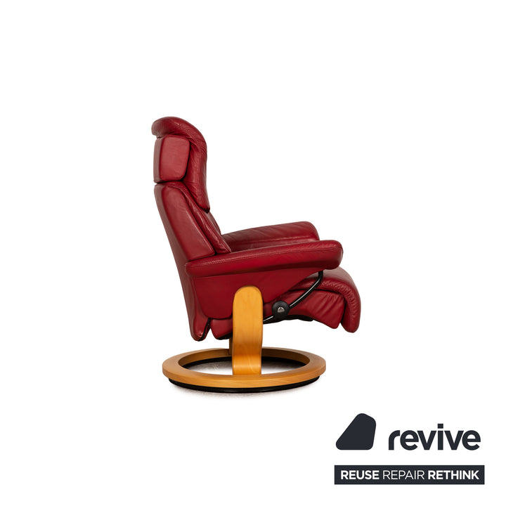 Stressless Dream Leder Sessel Rot Funktion