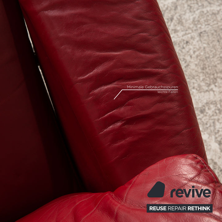 Stressless Dream Leder Sessel Rot Funktion