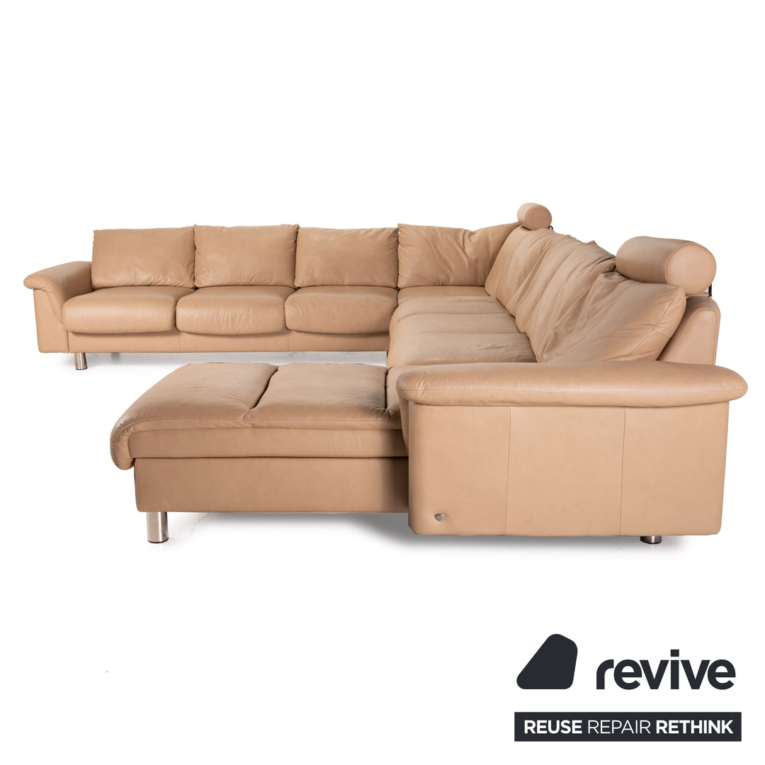 Stressless Ecksofa E300 Beige Leder Hand