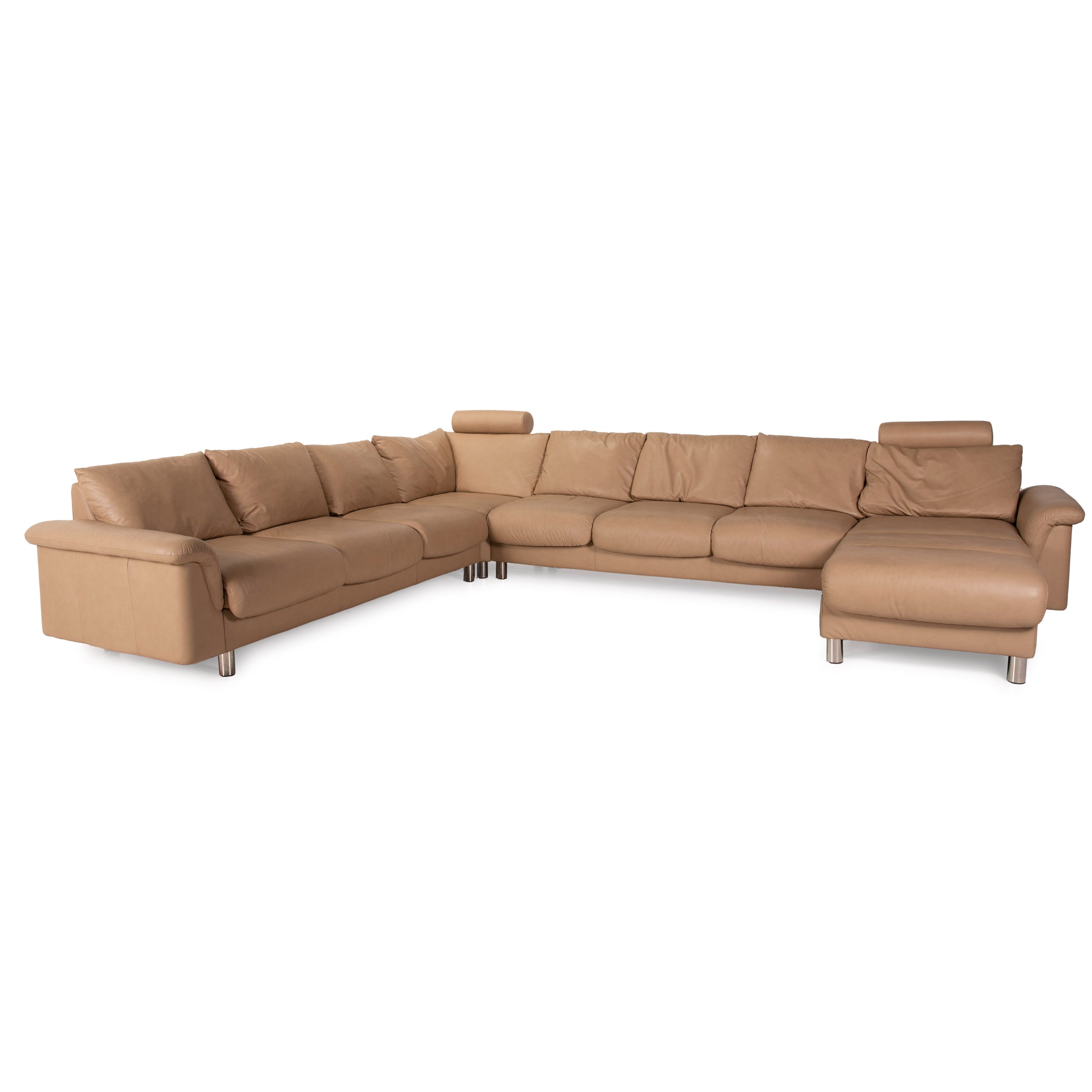 Stressless Ecksofa E300 Beige Leder Hand - Main Image