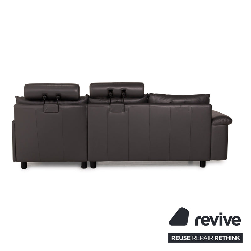 Stressless Ecksofa E300 Blau Leder 2. Hand Revive.de