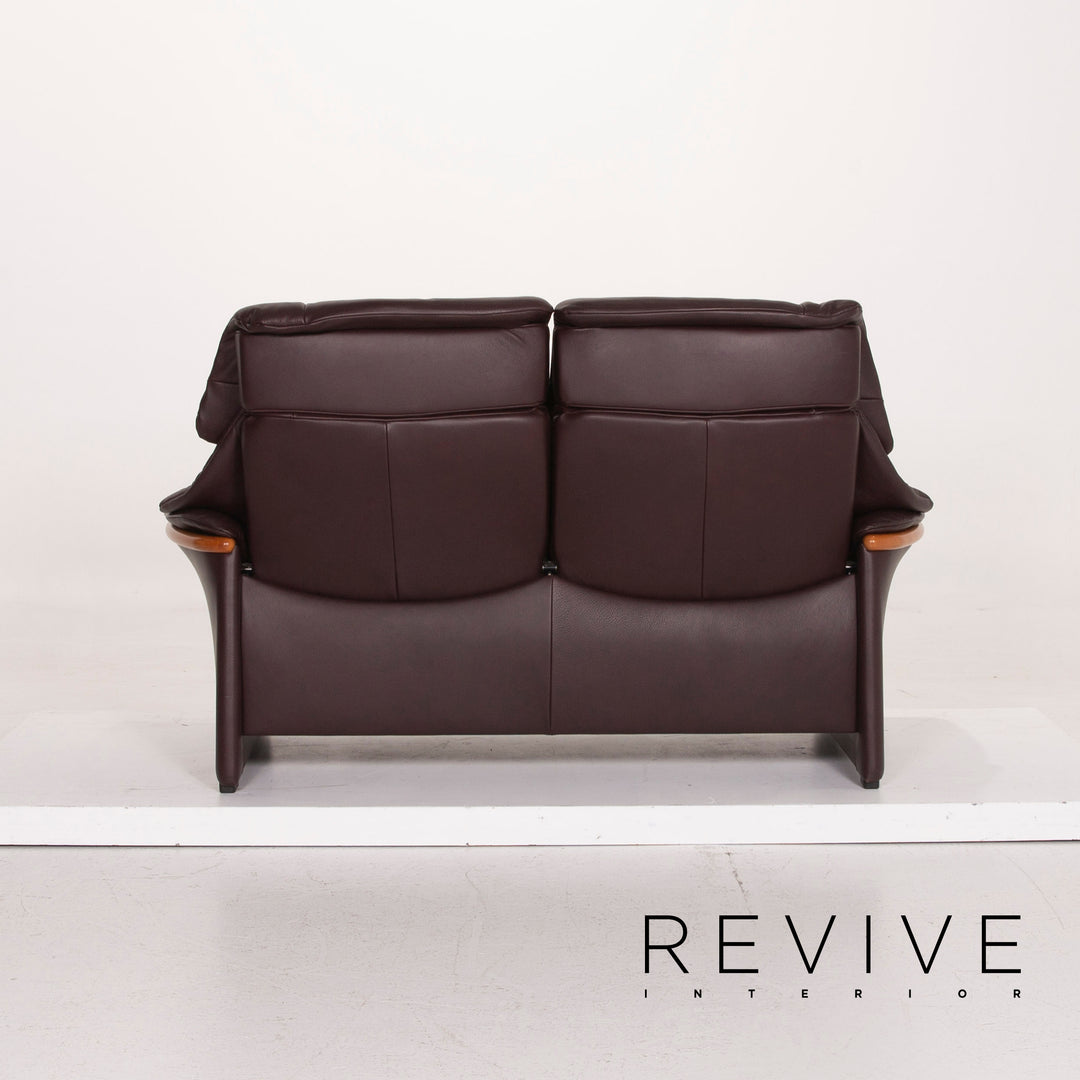 Stressless Granada Leder Sofa Dunkelbraun Zweisitzer #15095