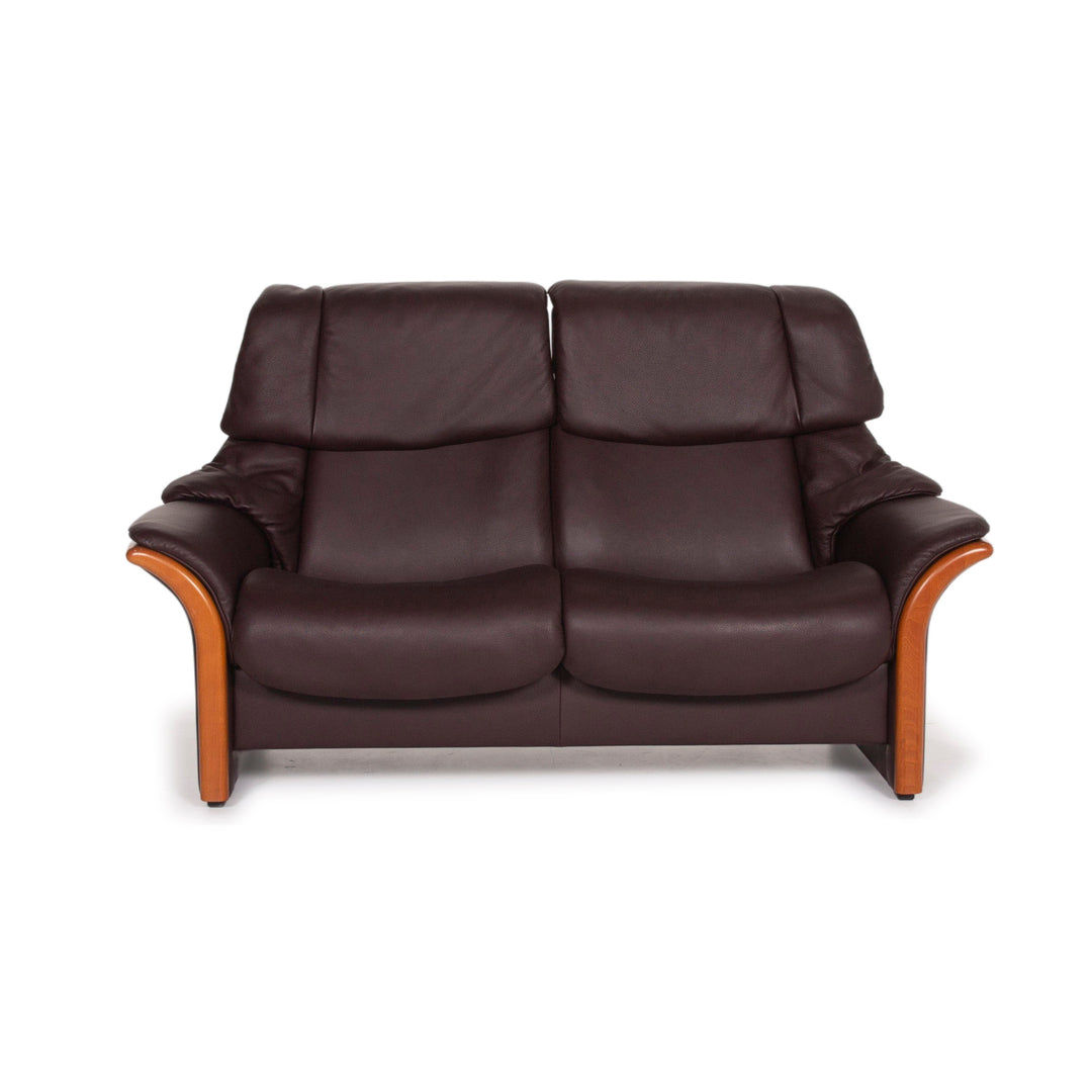 Stressless Granada Leder Sofa Dunkelbraun Zweisitzer #15095