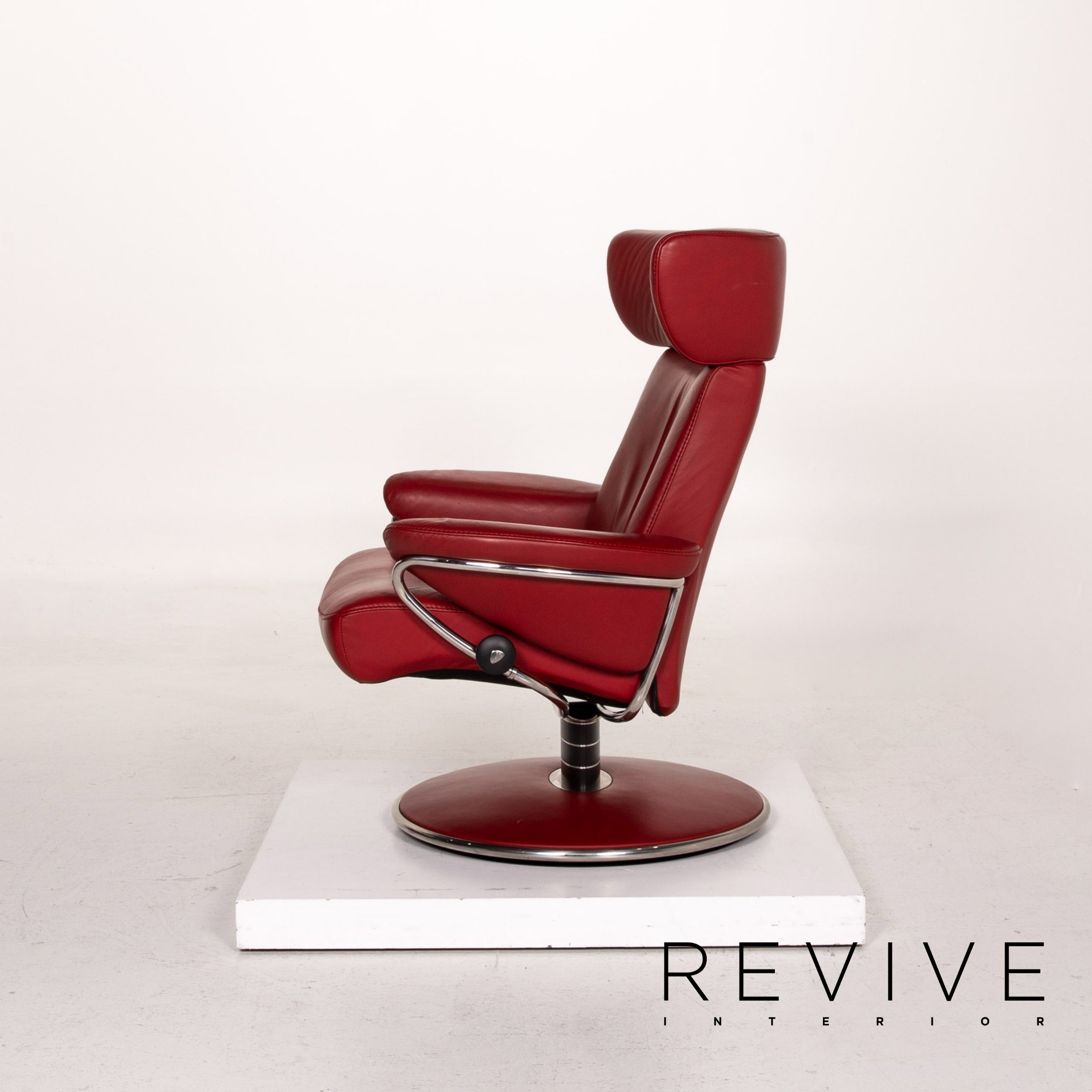 Stressless Jazz Leather Chair Red Relax Chair Relax Function 14607