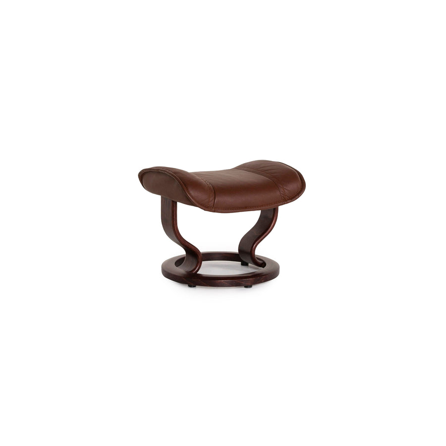 Stressless Leather Stool Brown #12558