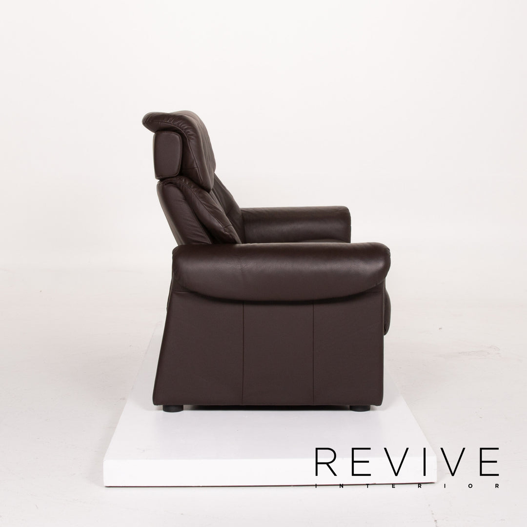 Stressless Leather Armchair Brown Two Seater #13960