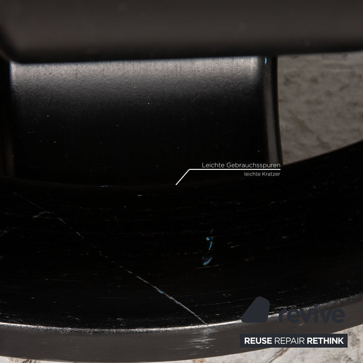 Stressless Ledersessel ink. Hocker Schwarz Relaxfunktion