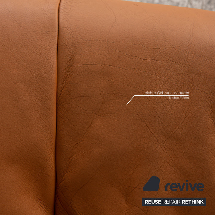 Stressless Mayfair Leder Sessel Beige inkl. Hocker