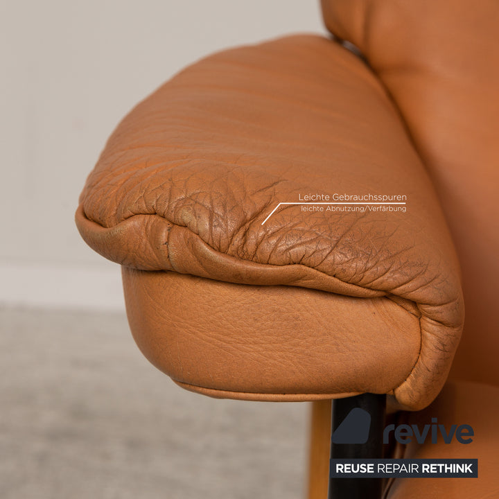 Stressless Mayfair Leder Sessel Beige inkl. Hocker