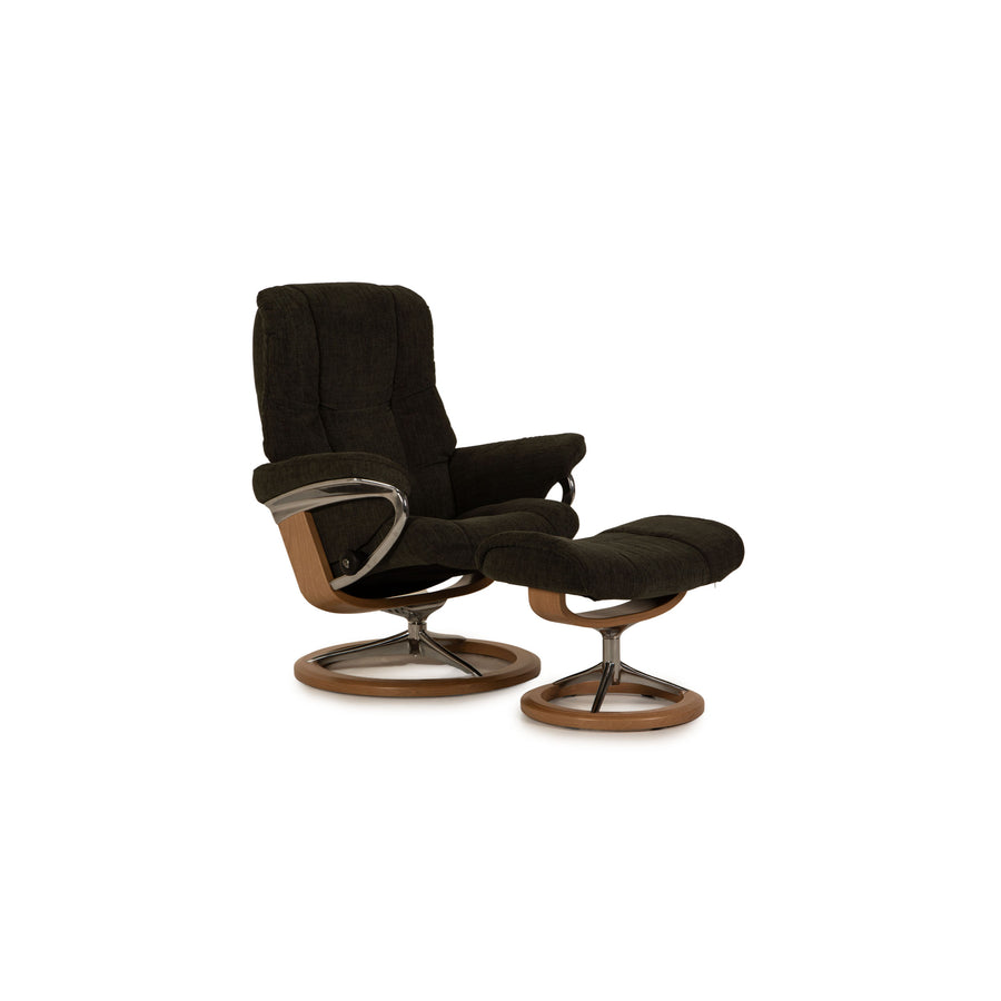 Stressless Mayfair Sessel Stoff Grün Größe S inkl. Hocker