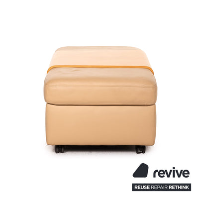 Stressless Paradise Doppelhocker mit Ablage Hocker Beige