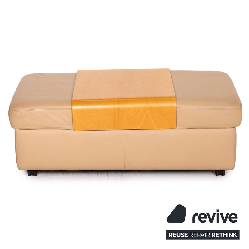 Stressless Paradise Doppelhocker mit Ablage Hocker Beige