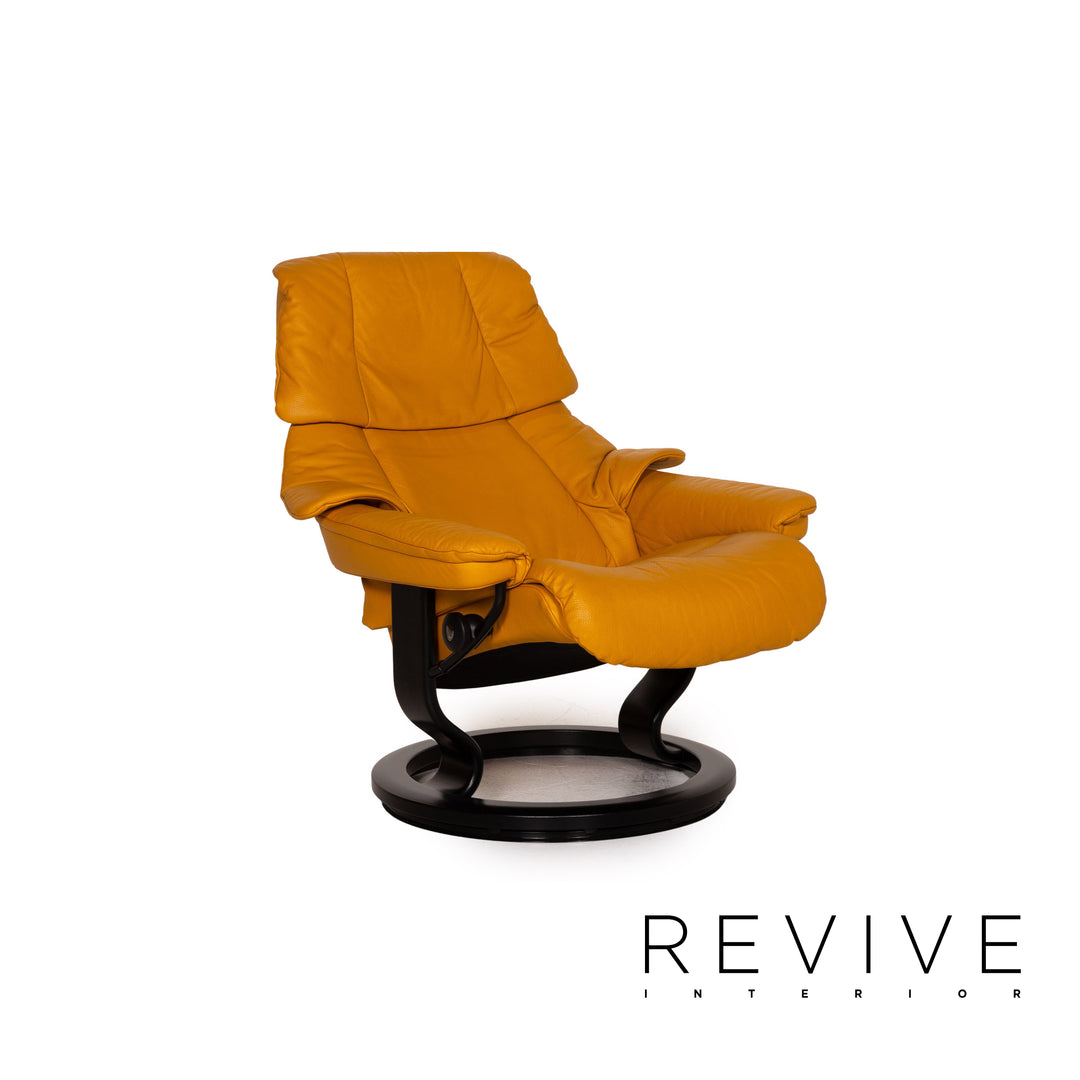 Stressless Sessel Reno Gelb Leder