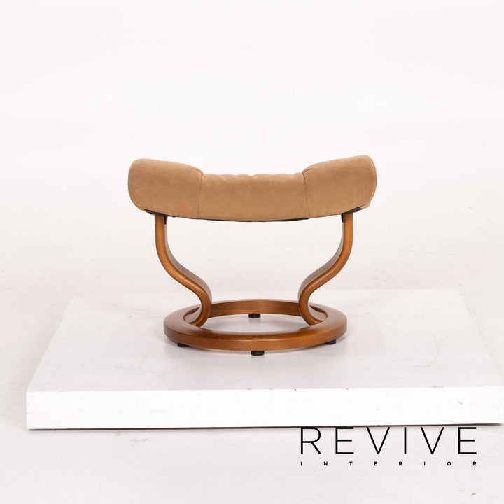 Stressless Reno Leder Sessel inkl. Hocker Braun Relaxfunktion Funktion Relaxsessel #13794