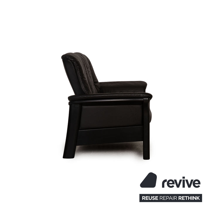 Stressless Windsor Leder Zweisitzer Schwarz Sofa Couch