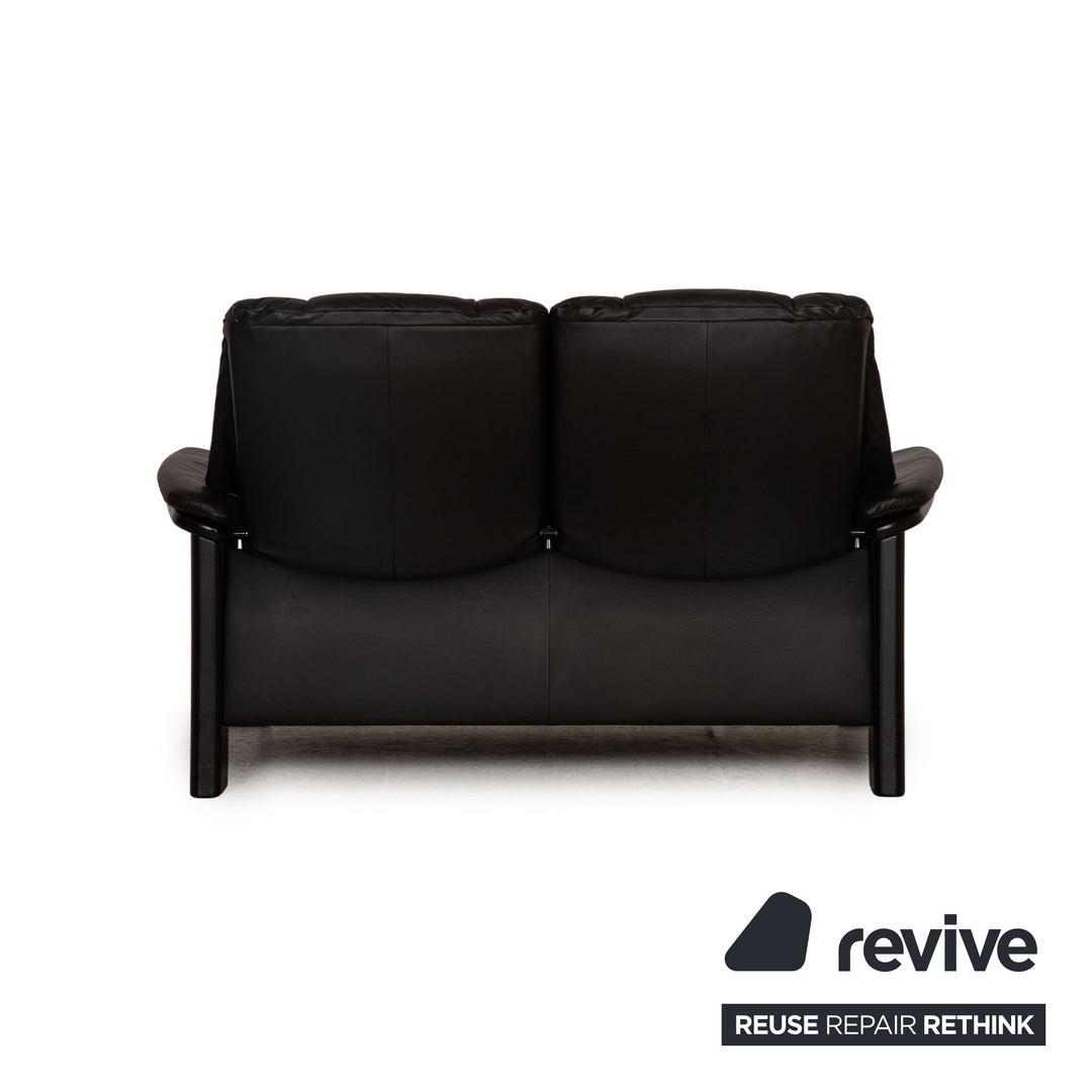 Stressless Windsor Leder Zweisitzer Schwarz Sofa Couch