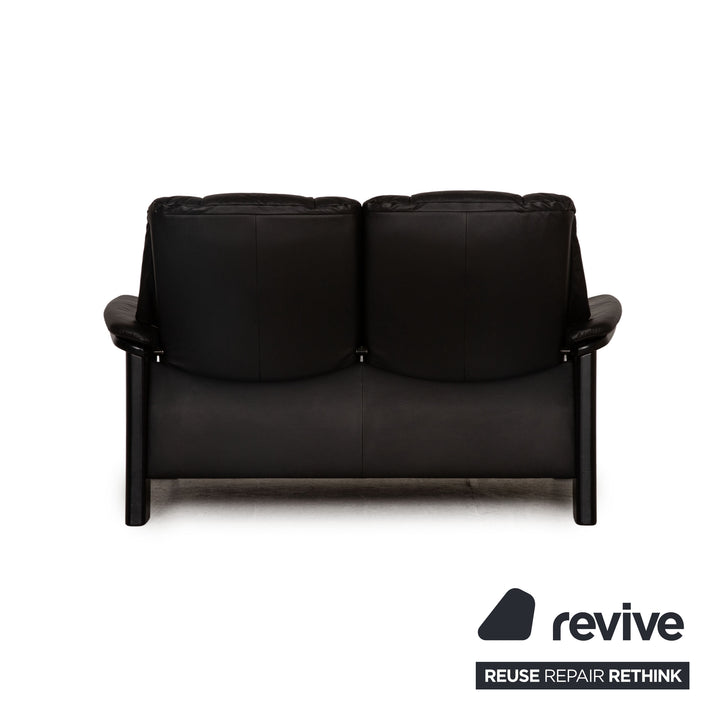 Stressless Windsor Leder Zweisitzer Schwarz Sofa Couch