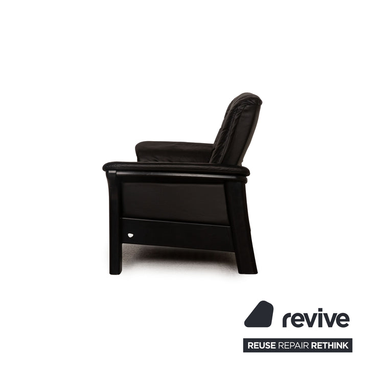 Stressless Windsor Leder Zweisitzer Schwarz Sofa Couch
