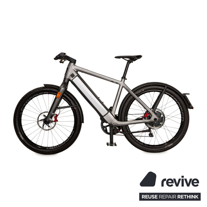 Stromer ST5 2020 Aluminium E-Trekking Bike Grau RG L Fahrrad S-Pedelec