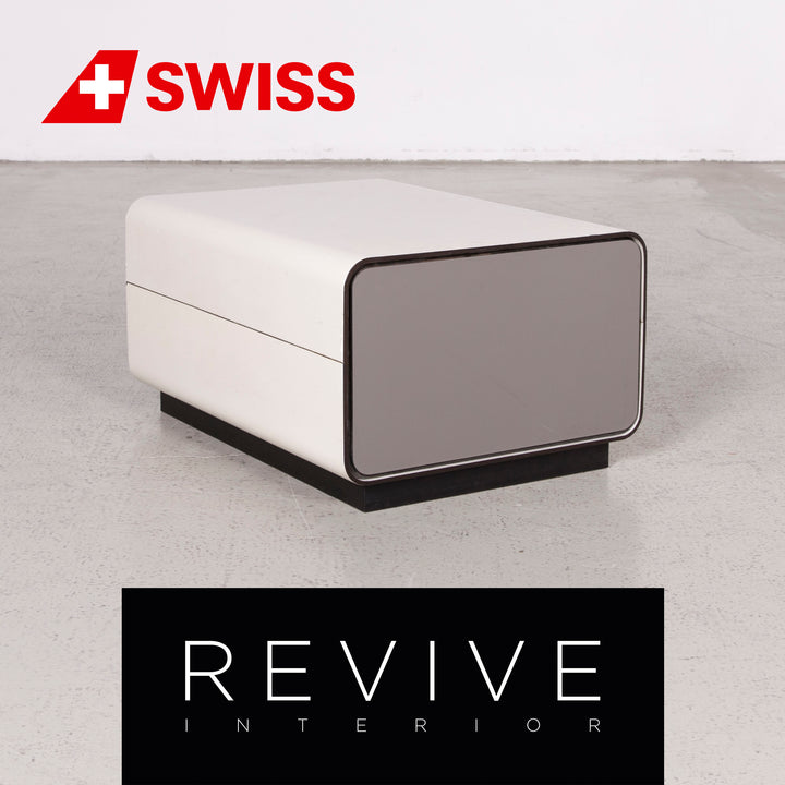 Swiss Air Lounge Designer Holz Sideboard Weiß Modern #7840