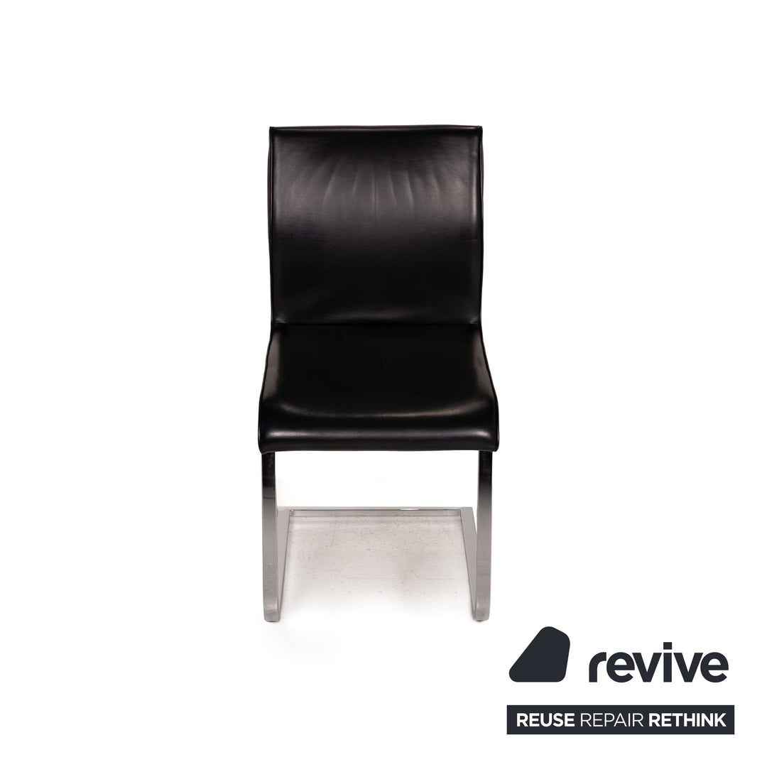 Team 7 Magnum chair set black 4x cantilever