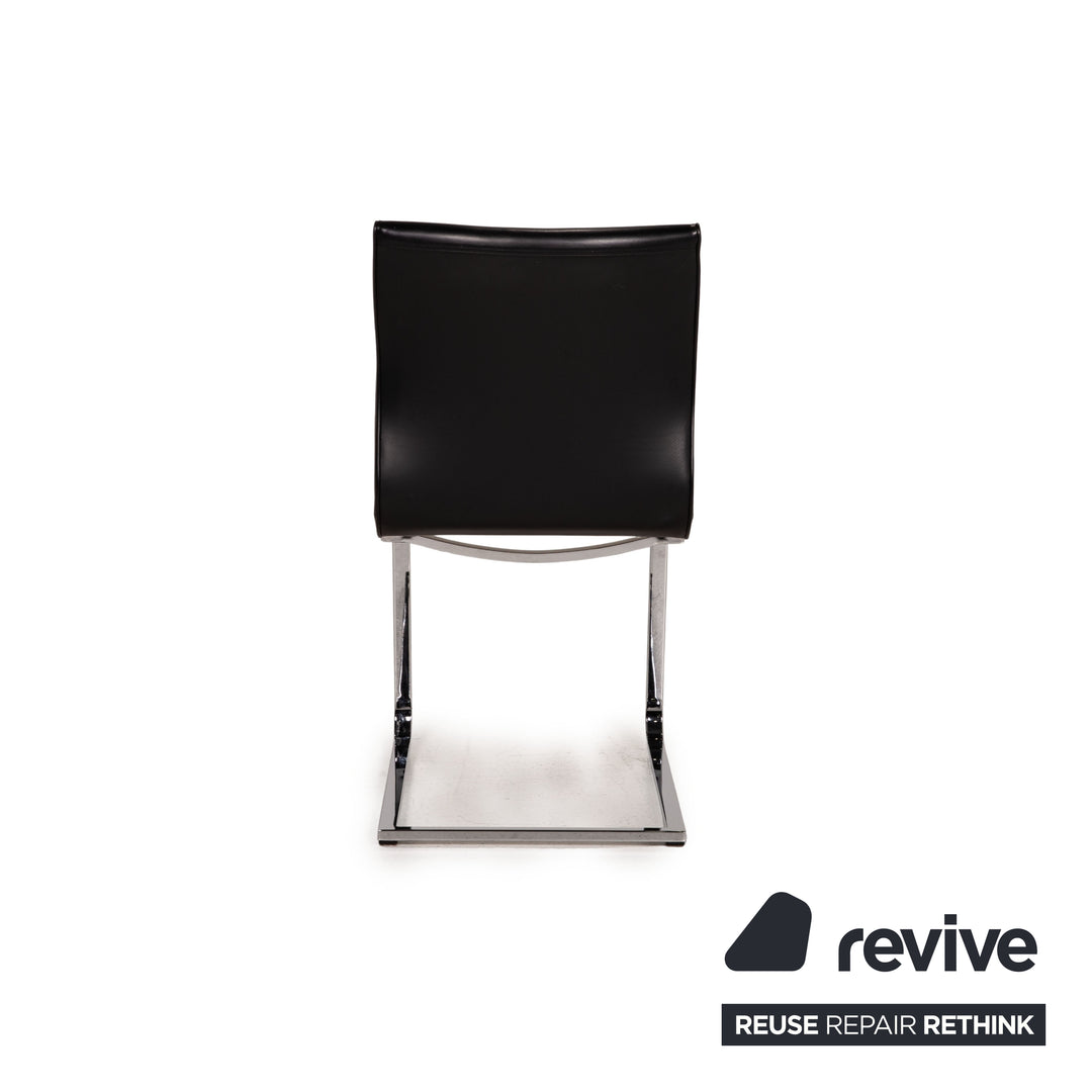 Team 7 Magnum chair set black 4x cantilever