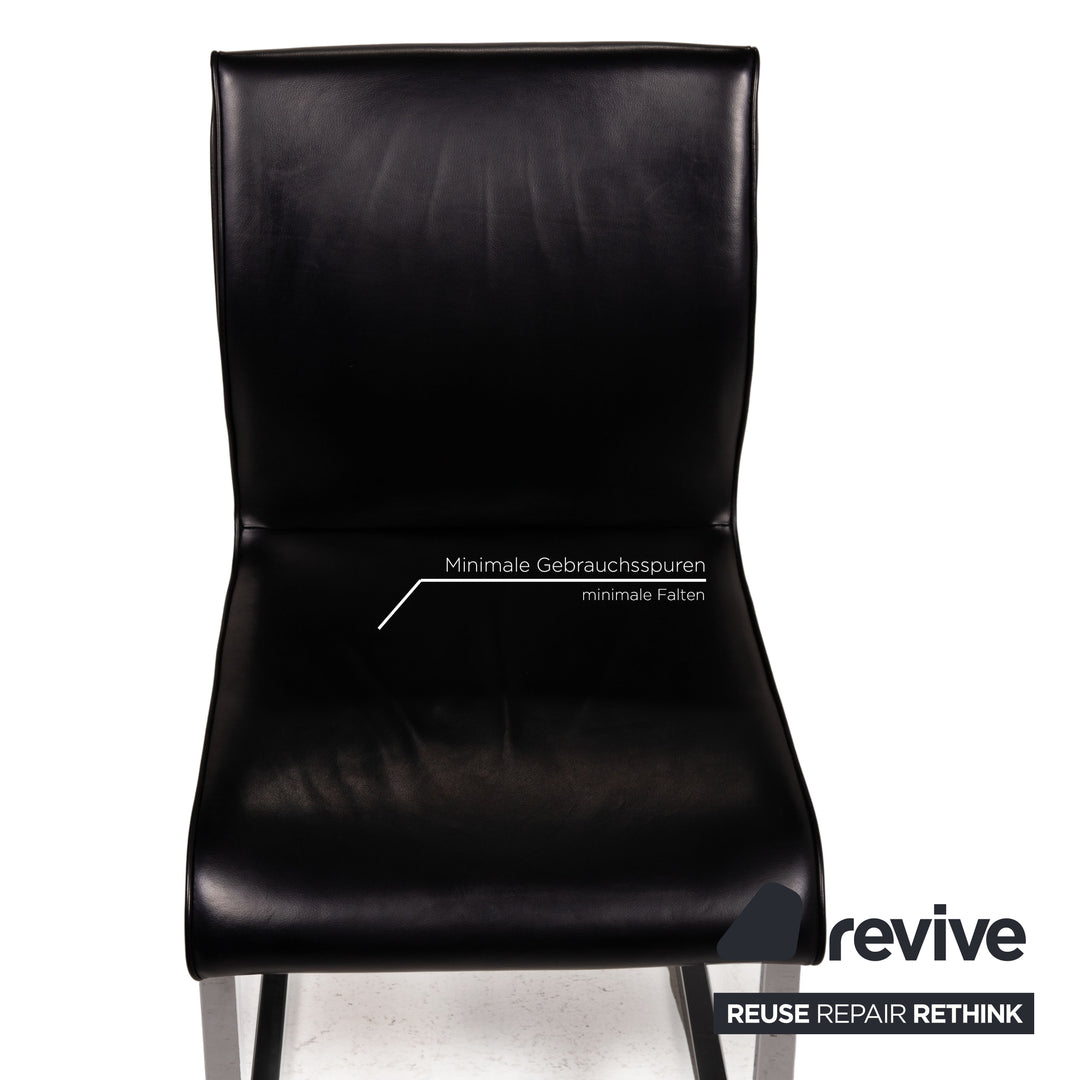 Team 7 Magnum chair set black 4x cantilever