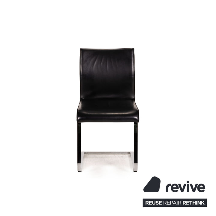 Team 7 Magnum chair set black 4x cantilever