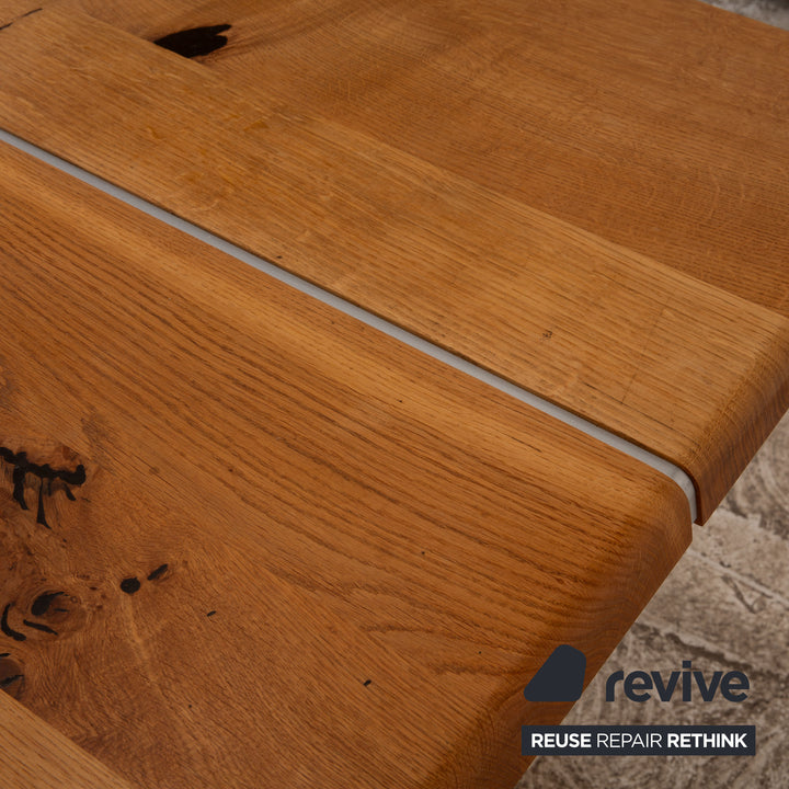 Team 7 Nox Holz Esstisch Braun Eiche Esszimmer 175 x 90 cm