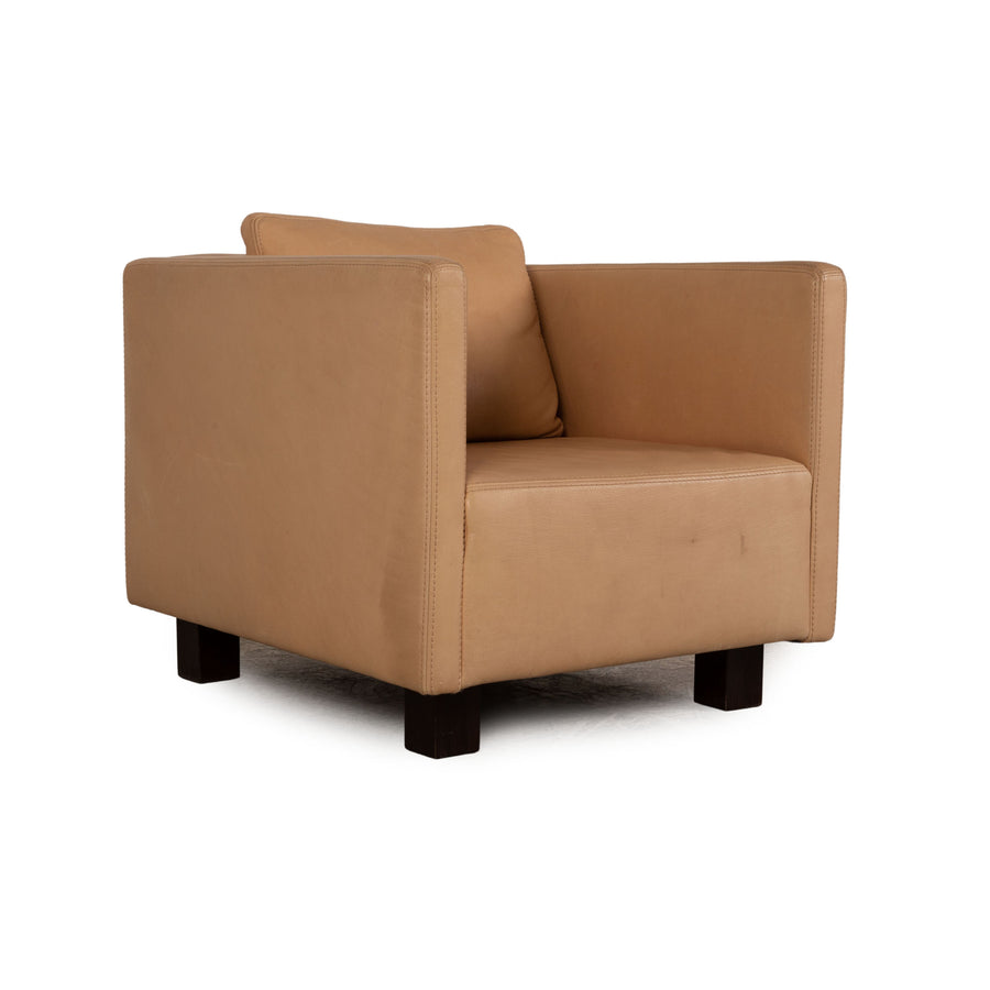Tommy M by Machalke Landscape Leather Armchair Camel