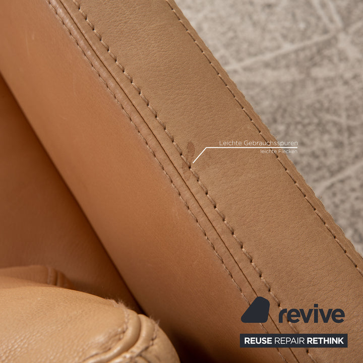 Tommy M by Machalke Landscape Leather Armchair Camel