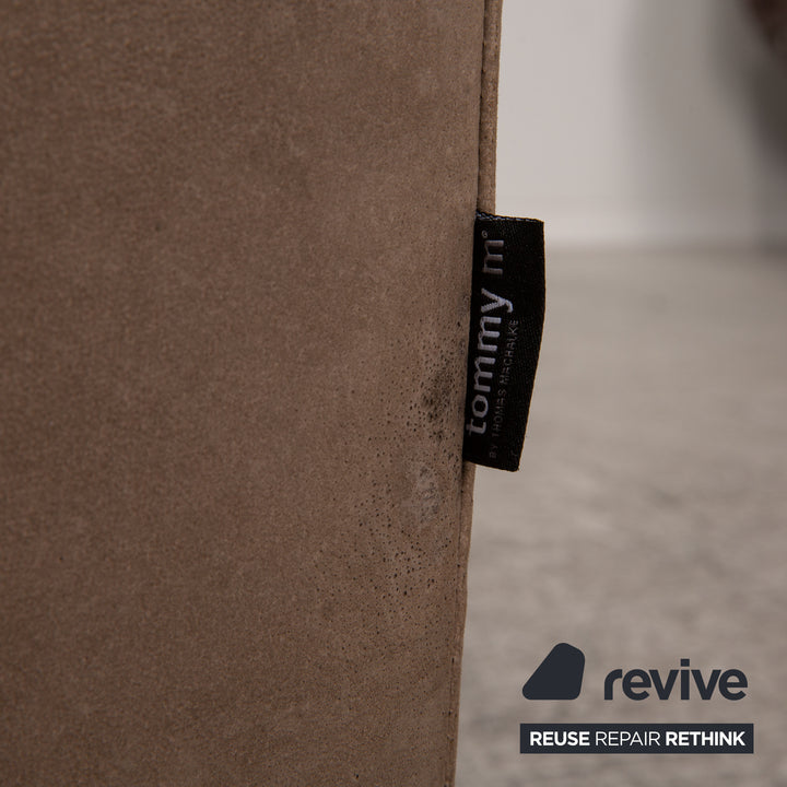 Tommy M by Machalke Leder Dreisitzer Braun Sofa Couch Anilinleder mit Vintage Patina