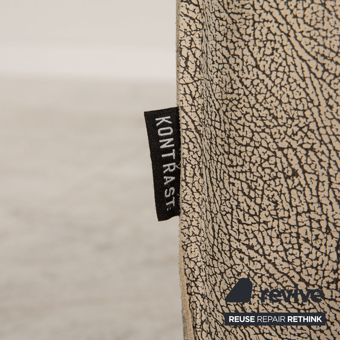 Tommy M by Machalke Maine Stoff Dreisitzer Grau Grün Sofa Couch