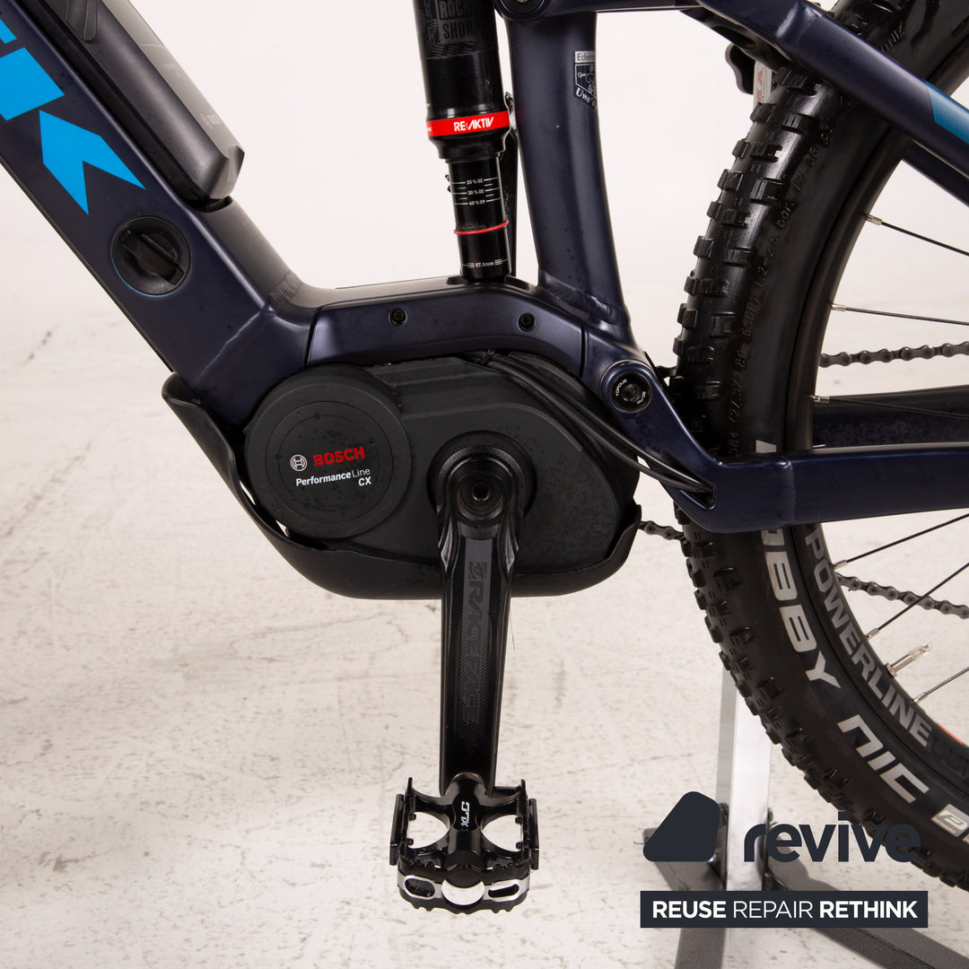 trek e bike fully 2018 Trek E-Mountainbike POWERFLY FS 8 LT 2018 Blau Aluminium - 2. Hand