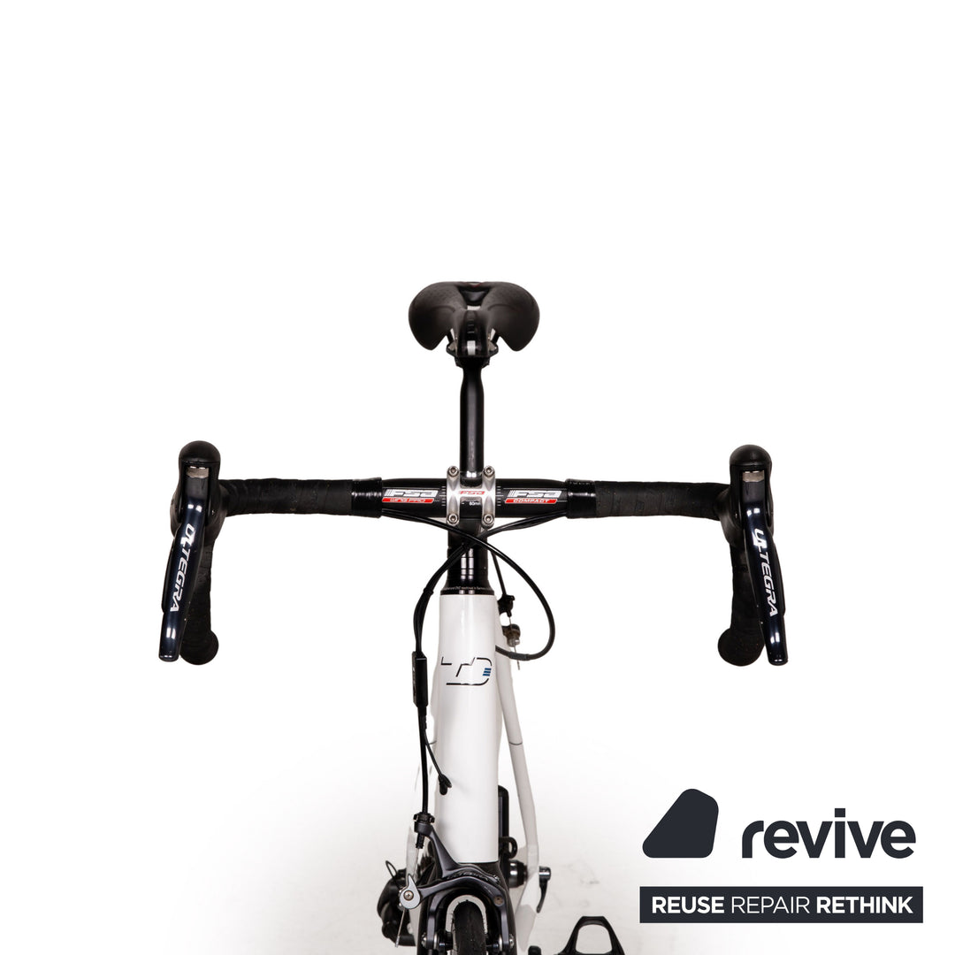 rennrad elektronische schaltung TRENGA DE Rennrad GLR TDE HYDRO CUT 7.4 2016 Weiß Aluminium - 2. Hand