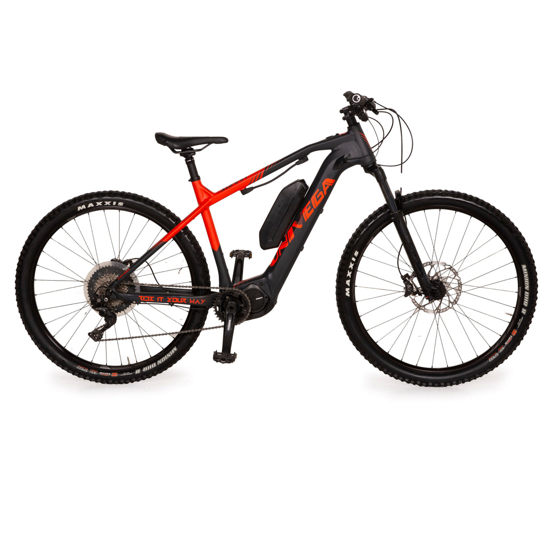 UNIVEGA E-Mountainbike SUMMIT S 2020 Grau Aluminium Hand