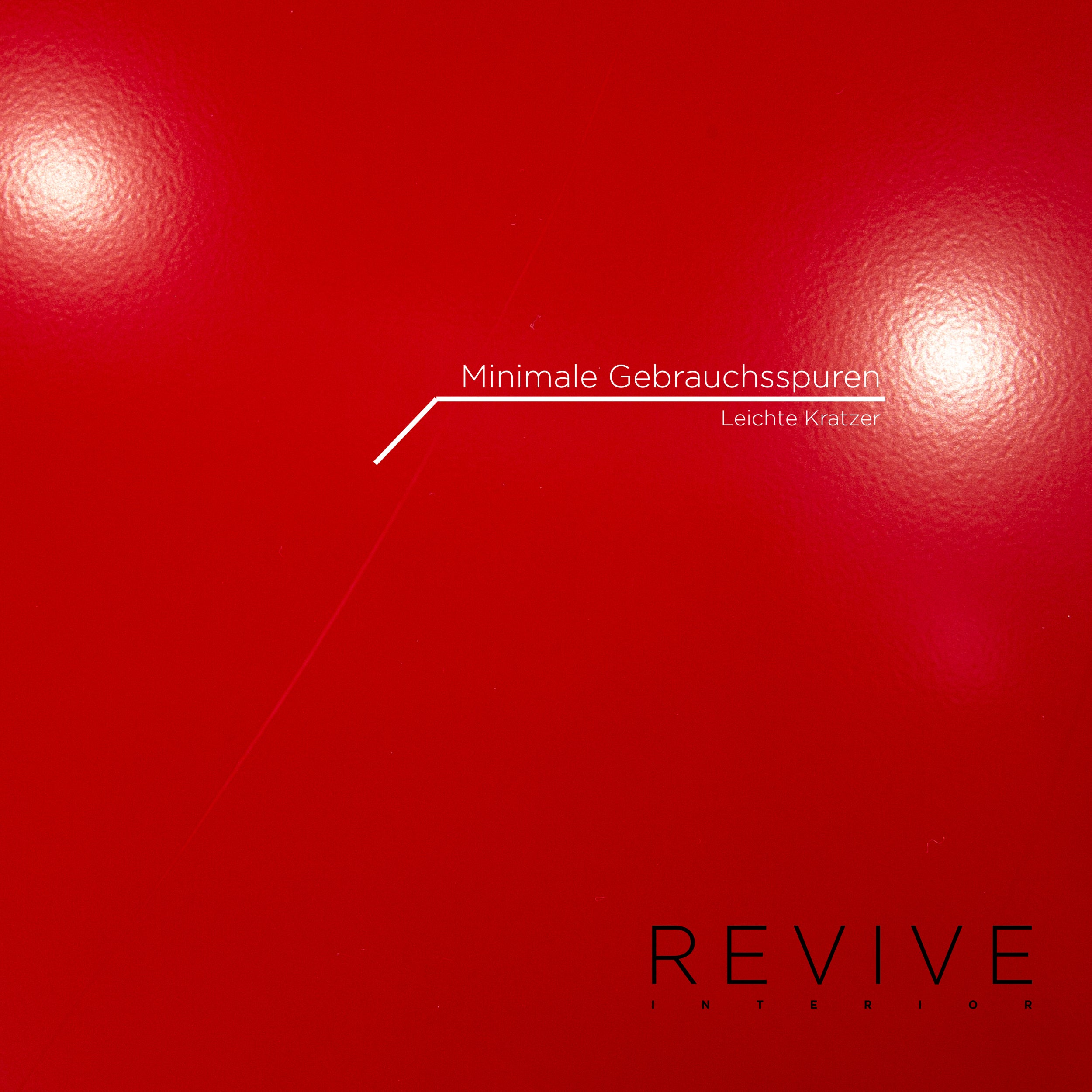 USM Sideboard Haller Rot Metall - 2. Hand - Revive.de