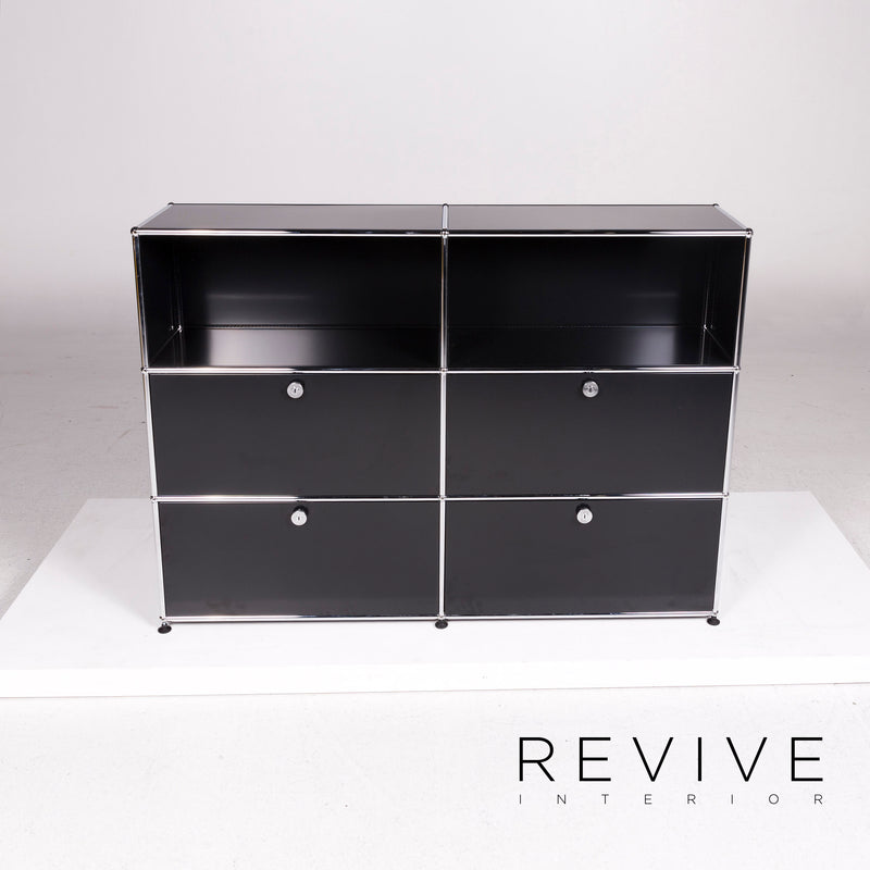 USM Haller Metall Sideboard Schwarz Regal Büromöbel 