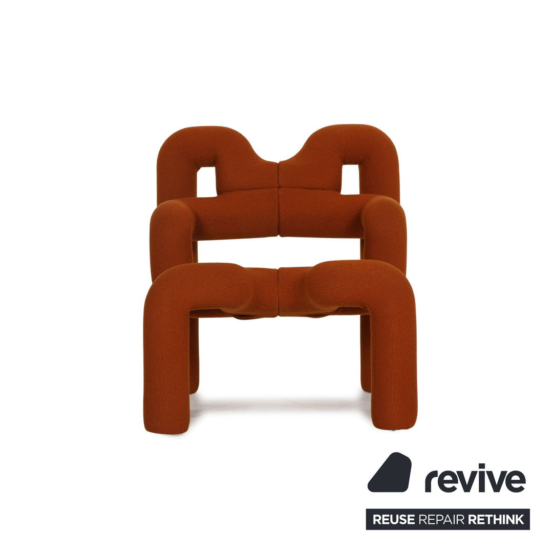 Varier Ekstrem fabric chair set brown modern