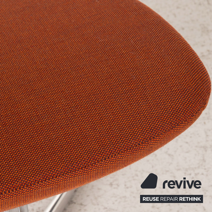Varier Kokon Stoff Sessel inkl. Hocker Orange Rostbraun Kupfer Funktion