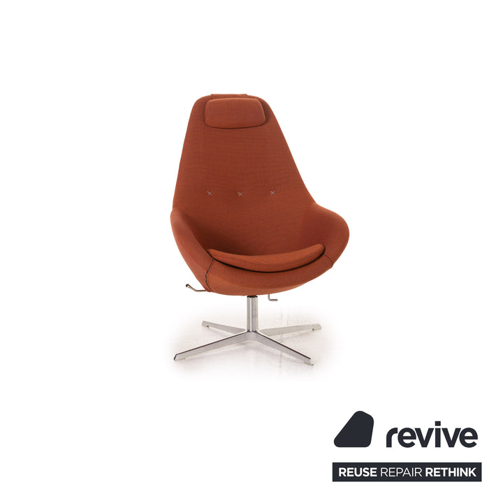 Varier Kokon Stoff Sessel inkl. Hocker Orange Rostbraun Kupfer Funktion