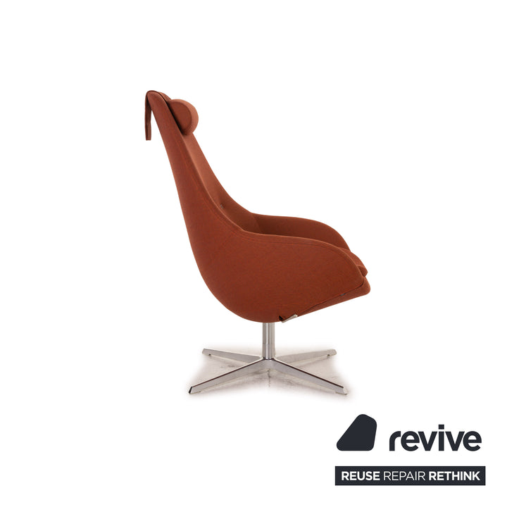 Varier Kokon Stoff Sessel inkl. Hocker Orange Rostbraun Kupfer Funktion