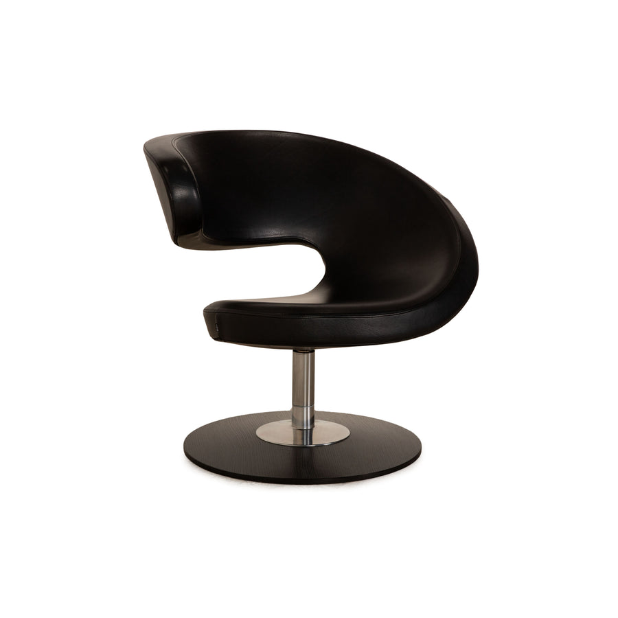 Varier Peel Leather Armchair Black manual function