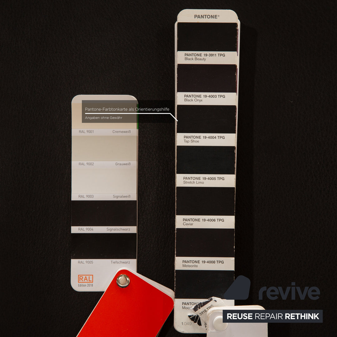 Varier Peel Leather Armchair Black manual function