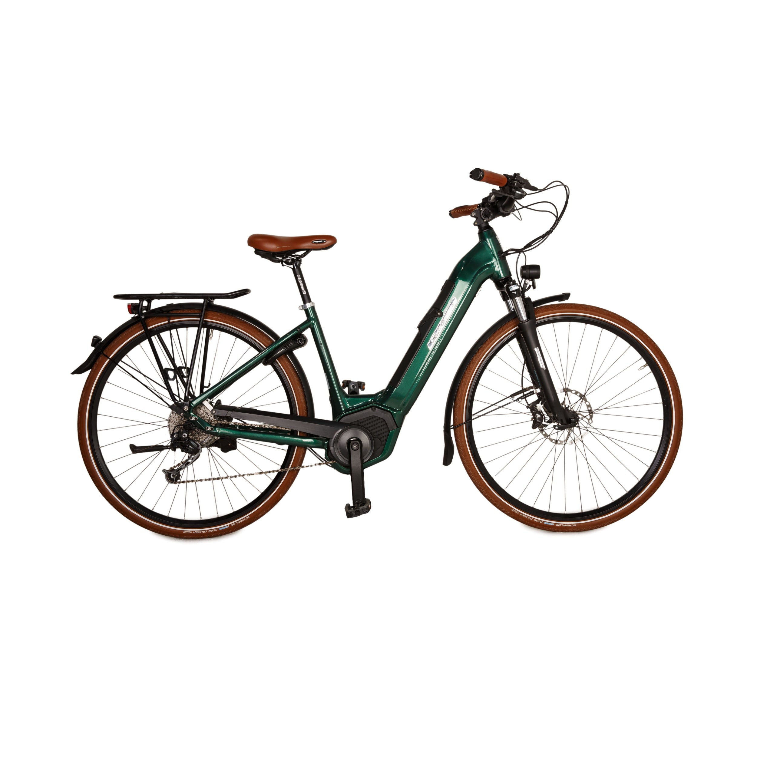 damen e bike velo de ville Velo de Ville E-City Bike AEB900 Allround 2019 Grün Aluminium - 2. Hand