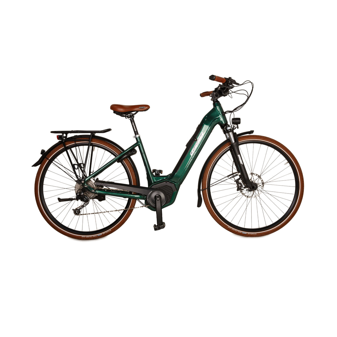 fahrrad de ville Velo de Ville E-City Bike AEB900 Allround 2019 Grün Aluminium - 2. Hand