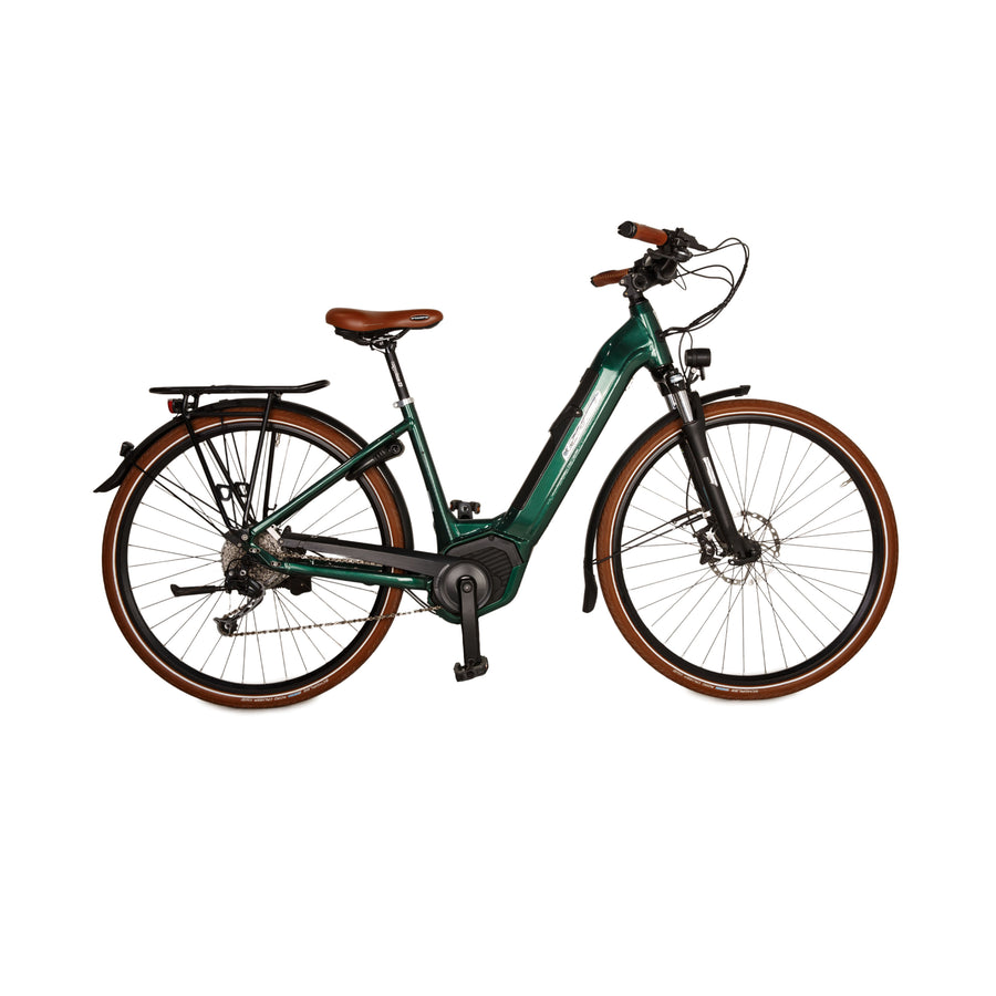 Velo de Ville AEB900 Allround 2019 Aluminum E-City Bike Green RH 45. Bicycle