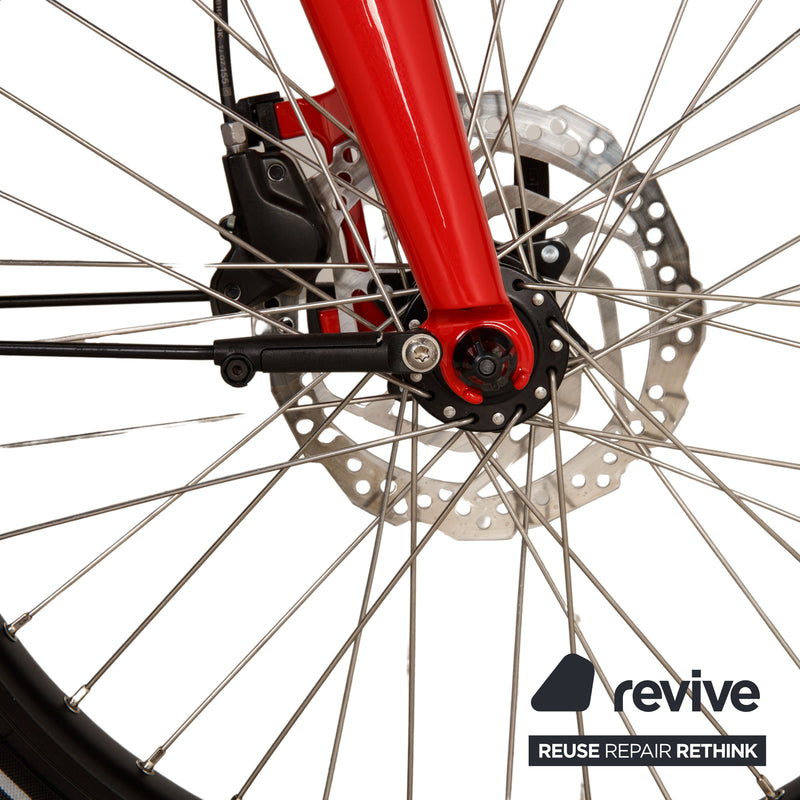 Velo de Ville KES 400 2022 Aluminium E-City-Bike Rot RH 46 Fahrrad Klapprad