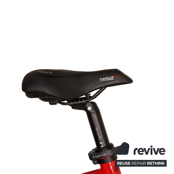 Velo de Ville KES 400 2022 Aluminum E-City Bike Red RH 46 Bicycle Folding Bike