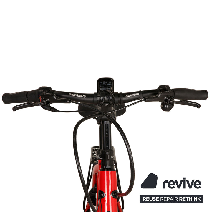 Velo de Ville KES 400 2022 Aluminum E-City Bike Red RH 46 Bicycle Folding Bike